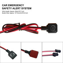 Car Emergency Security Alarm Warning System Switch Push Button  Security Alarm Emergency Panic Switch Shift Push Button