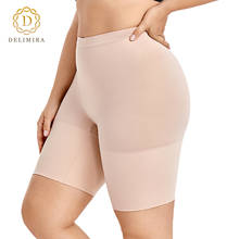 DELIMIRA Women's Plus Size Tummy Control Shapewear Panties Thigh Slimmer Shorts Body Shaper 2024 - buy cheap