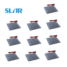 Panel Solar de 9V, 12V, 18V, 1,5 W, 1,8 W, 1,92 W, 2W, 2,5 W, 3W, 5W, 10W, 20W, Mini batería Solar, cargador de teléfono móvil portátil DIY con Cable 2024 - compra barato