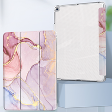 Funda de piel sintética para iPad Air 2 Air 1, cubierta inteligente de piel sintética, rígida, triple pliegue, para iPad 2, 3, 4, mini 1, 2, 3, 4, 5, 2018, 9,7, 2017 2024 - compra barato