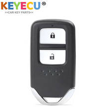 KEYECU-llave de coche con Control remoto inteligente, accesorio para Honda Jazz XRV Venzel HRV 2014 2015 2016 2017, Fob 2 botones-433MHz-p/n 72147-T5A-G01 2024 - compra barato