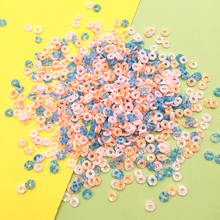 100g/lot Colorful Circle Slice Polymer Hot Clay Sprinkles for Slime Filling Materials DIY Nail Arts Decoration Crafts 5mm 2024 - buy cheap