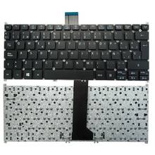 Teclado espanhol para computador, teclado para notebook acer aspire de 132p v13 com tamanhos grandes 2024 - compre barato