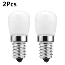 2pcs/lot 3W E14 LED Fridge Light Bulb Refrigerator Corn bulb AC 220V LED Lamp White/Warm white SMD2835 Replace Halogen Light 2024 - buy cheap