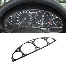 Embellecedor de Panel de salpicadero de volante de fibra de carbono para BMW Serie 3, E46, 1998, 1999, 2000, 2001, 2002, 2003, 2004, 2005 2024 - compra barato