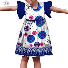 Ropa Africana personalizada para niños, vestido a la moda para niña, Dashiki africano con estampado, falda informal para fiesta WYT342 2024 - compra barato