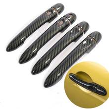 For Renault Megane 3 MK3 III 2008 2009 2010 2011 2012 2013 2014 2016 Carbon Fiber Car Door Handle Cover Trim Styling Accessories 2024 - buy cheap