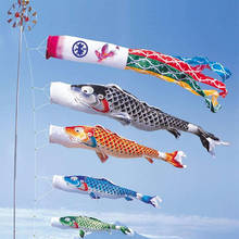 40/70/100 CM Japan Style Carp Wind Sock Flag Wind Chimes Hanging Decorations Yard Koinobori Hanging Decor  2024 - buy cheap