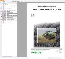 FENDT-Diagrama en PDF de TRACTOR, manuales de operador y taller, DVD en idioma holandés, 15GB 2024 - compra barato