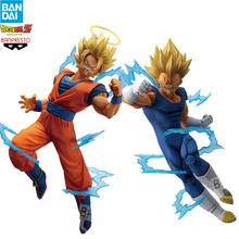 Spot Goods BANDAI Dragon Ball Z Super Saiyan Son Goku Vegeta Piccolo Gohan PVC Anime Action Figure Model Toys For Kids Gifts 2024 - buy cheap