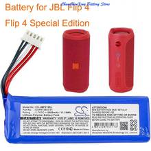 Cameron sino bateria de 3000mah para jbl flip 4, edição especial, peça de reposição 2024 - compre barato