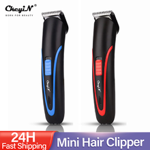 Mini Electric Hair Clipper Rechargeable Cordless Hair Trimmer Low Noise Hair Cutting Beard Shaver Men Barber Portable Machine 60 2024 - купить недорого