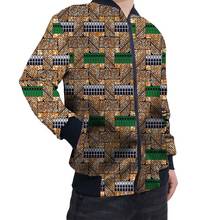 Jaqueta bomber masculina com design sttractive, casaco curto, estampa colorida, moda africana, estilo de rua masculina personalizado 2024 - compre barato