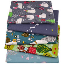 Booksew Christmas Style 100% Cotton Fabric Cat Pattern Cloth Fat Quarters DIY Bed sheet Sewing Patchwork Craft Home Textile 2024 - buy cheap