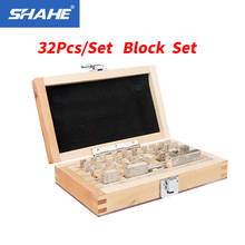 shahe  32Pcs/Set 1 grade 0 grade Block Gauge Caliper Inspection Block Gauge Measuring Tools 2024 - buy cheap