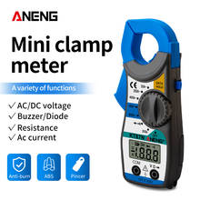 ANENG KT87N Mini Digital Clamp Meters AC/DC Voltage AC Current 600v True RMS Multimeter Capacitance Electrical Megger Tester 2024 - купить недорого
