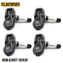 Fortuner-sensor tpms para toyota hiace hilux, sistema de monitoramento de pressão dos pneus 42607-02031, 2005 mhz, 2023-433 2024 - compre barato