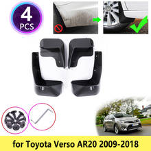 Car Mud Flaps For Toyota Verso AR20 2009~2018 Mudflaps Splash Guards Mud Flap Mudguards Fender Accessories 2010 2011 2012 2013 2024 - buy cheap