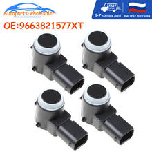 4 pcs/lot Car 9663821577XT  966382157 6590.A5 PDC Parking Sensor For Peugeot 307 308 407 Rcz Partner for Citroen C4 C5 C6 2024 - buy cheap