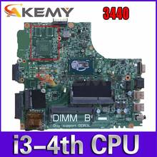 Akemy для Dell Latitude 3440 материнская плата I3-4010U 13221-1 ПРБ WVPHP CN-0PTD1C PTD1C материнская плата 100% тестирование 2024 - купить недорого