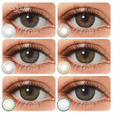 1 пара линзы для глаз цветные косметика Натуральный контактные линзы цветные линзы для глаз лещина синий линзы на глаза цветные линзы 2024 - купить недорого
