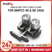 Кабель SmallRig HDMI & USB Type-C зажим для BMPCC 4K & 6K клетка (темно-оливковый) 2768 2024 - купить недорого