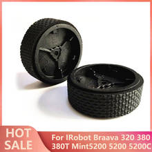 Ruedas de repuesto originales para iRobot braava 380, 380t, 320, 390, 381 T, Mint Plus, 390, 5200C, 2 piezas 2024 - compra barato