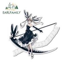 EARLFAMILY-pegatinas de dibujos animados para coche, calcomanía de 13x12,6 cm para Soul Eater, MAKA ALBARN, vestido negro, refrigerador, Anime, RV, ventanas 2024 - compra barato