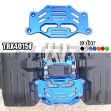 Peças de carro gpm 1/10 trx4015f, acessórios de reinstalação com placa fixa para-choque dianteiro trx4015f 2024 - compre barato