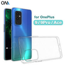 Case For OnePlus 9 / 9 Pro / Ace TPU Silicone Clear Fitted Bumper Soft Case for OnePlus Ace / 9 / 9 Pro Transparent Back Cover 2024 - buy cheap