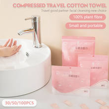 30/50/100pcs/bag Thicken Water Wet Wipe Towel Thick Disposable Compressed Towel for Traveling Expandable Mini Face Care Tissues 2024 - buy cheap