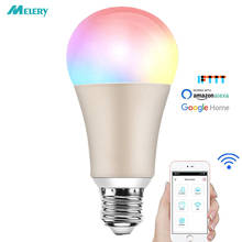 E27 WiFi Smart LED Light Bulb A60 7W Dimmable Lamps Warm White 2700K RGB Wireless Ball Bulbs Remote Control by Alexa Google Home 2024 - buy cheap