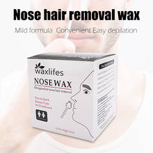 Portable Painless Nose Wax Kit for Men & Women Nose Hair Removal Wax Set Paper-Free Nose Hair Wax Beans Cleaning Wax Kit 2024 - buy cheap