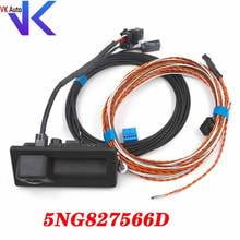 For MQB Tiguan MK2 5T 5NG827566D 5NG 827 566 D Rear View Camera Trunk handle Water spray Guidance Line 2024 - buy cheap