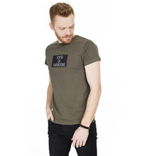 Camiseta de cuello redondo con estampado de Buratti para hombre, camisa de manga corta a la moda, 54132 2024 - compra barato