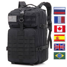Tactical Backpack 50L Military Backpack Assault Tactical Infantry Rucksack Sports Camping Big Capacity Hiking Bag Backpacks 2024 - buy cheap