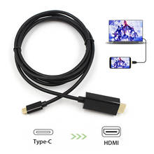 USB C to HDMI Cable Type C to HDMI Cable USB 3.1 Cable Support 4Kx2K 1.8 Meters 2024 - buy cheap