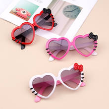 Children Heart Sunglasses Lovely Baby glasses For Boys And Girls Kids Sunglasses Shades For Children UA400 2024 - buy cheap