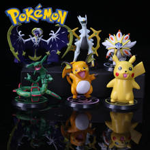 Figuras de acción de Pokémon Blind box, regalos para niños, Pokémon de bolsillo, Pikachu, elfo, muñeco, escenas, juguetes, regalo 2024 - compra barato