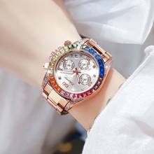 Meibin japão movimento transporte da gota feminino rosa ouro simples moda casual marca relógio de pulso luxo senhora relógios relogio feminino 2024 - compre barato