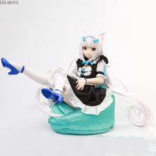 23cm New Arrival Anime Action Figure Nekopara Vanilla Maid Ver Model PVC 1/4 Scale Cat Toy Painted Decoration Cloth Cartoon Doll 2024 - buy cheap