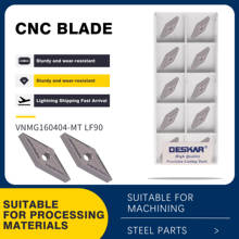 10pcs VNMG160404-MT LF90 Carbide Blade External Turning Tool VNMG160408-MT LF90 CNC Lathe Tool Cermet Inserts,Steel Turning Tool 2024 - buy cheap