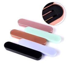 NEWCOME Two Tweezers with Tinplate Storage Box Organizer Case for False Eyelash Extension Salon Makeup Tools 2024 - buy cheap