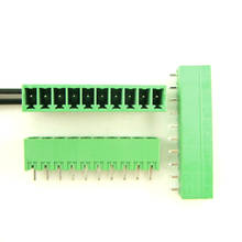 (100pcs/lot) 15EDGK-3.81-10P + 15EDGVC-3.81-10P Straight Pin Screw Terminal Block Connector Pluggable type 2024 - buy cheap