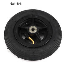 Motorcycle 6x1 1/4 tyre 150MM Scooter Inflation Wheel With Hub With Inner Tube Electric Scooter 6 Inch Pneumatic Tire 2024 - buy cheap