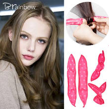 Brainbow-rodillos de pelo de espuma para peluquería, almohada de esponja mágica para dormir, rizador de pelo Flexible profesional, herramientas de peinado de salón DIY, 30 unidad/bolsa 2024 - compra barato
