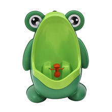 Frog Baby Potty Toilet Urinal Kids Potty training Baby Boys Pee Toilet infant Bathroom Wall-Mounted Urinal girls Travel Potty 2024 - купить недорого