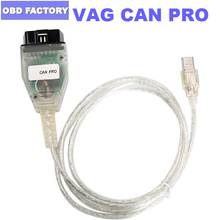 Interfaz de diagnóstico VAG CAN PRO V5.5.1 con Chip FTDI FT245RL, Cable USB compatible con Can Bus UDS, línea K 2024 - compra barato