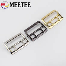 2pcs Meetee 40mm Belt Buckles Metal Pin Buckle Adjustable for Bags Straps Roller DIY Ring Leather Craft Sewing Accessories BF028 2024 - buy cheap