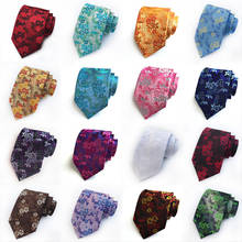 8cm Men's Tie Classic Floral Flower Necktie Business Designers Gravatas Cravat Wedding Groomsman Neck Tie Gifts for Men 2024 - buy cheap